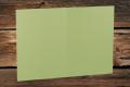 [16407152] Klappkarten 148/297x210 mm (A5) hochdoppelt Pistache gerippt 220 g/qm
